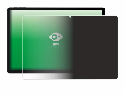 Abbildung des Geräts Doogee U13 mit einer Vielzahl des Displayschutzes.