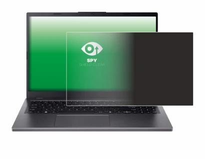Abbildung des Geräts Acer Aspire 15 A15-51 mit einer Vielzahl des Displayschutzes.