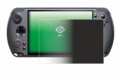 Abbildung des Geräts GPD Win 5 mit einer Vielzahl des Displayschutzes.