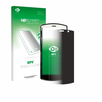 Vorderseite einer Produktverpackung mit dem Markenlogo upscreen. Daneben ist das Gerät Unitech EA510 mit dem zugehörigen Displ