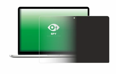 Abbildung des Geräts Apple MacBook Pro Retina 13" 2014 mit einer Vielzahl des Displayschutzes.