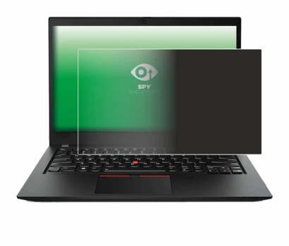 Abbildung des Geräts Lenovo ThinkPad T490s mit einer Vielzahl des Displayschutzes.