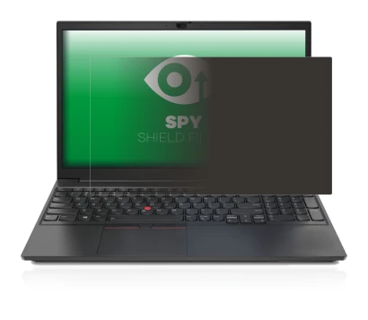 Abbildung des Geräts Lenovo ThinkPad E15 mit einer Vielzahl des Displayschutzes.