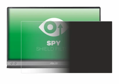 Abbildung des Geräts ASUS ZenScreen MB16AC mit einer Vielzahl des Displayschutzes.