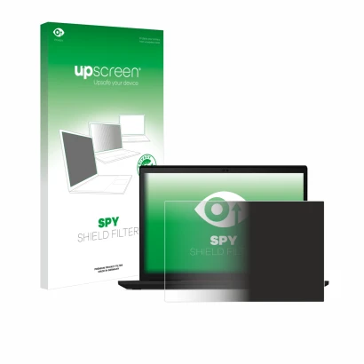 Vorderseite einer Produktverpackung mit dem Markenlogo upscreen. Daneben ist das Gerät Lenovo ThinkPad X13 Gen 2 mit dem zugeh