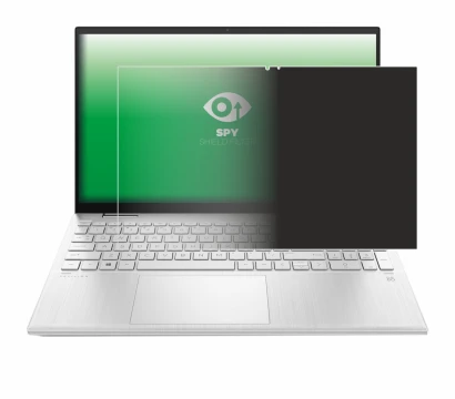 Abbildung des Geräts HP Pavilion x360 (15-erX) mit einer Vielzahl des Displayschutzes.