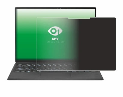 Abbildung des Geräts ASUS Rog Flow Z13 2022 mit einer Vielzahl des Displayschutzes.