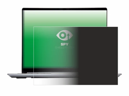 Abbildung des Geräts Framework Laptop 13 mit einer Vielzahl des Displayschutzes.