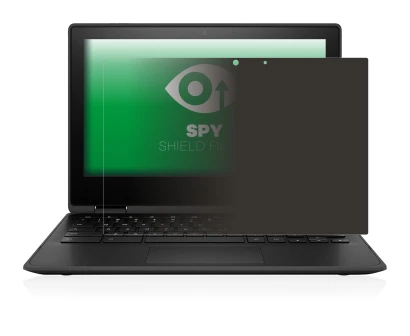 Abbildung des Geräts HP Chromebook x360 11 G3 mit einer Vielzahl des Displayschutzes.