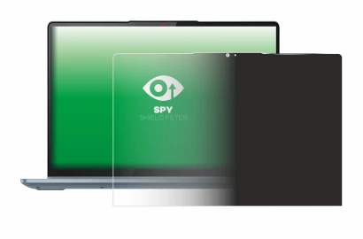 Abbildung des Geräts Lenovo IdeaPad Flex 5 14" Gen 8 2023 mit einer Vielzahl des Displayschutzes.
