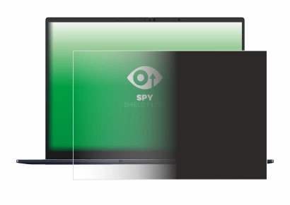 Abbildung des Geräts ASUS ZenBook 14 OLED UX3405 Non-Touch mit einer Vielzahl des Displayschutzes.