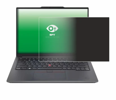 Abbildung des Geräts Lenovo ThinkPad E14 Gen 6 mit einer Vielzahl des Displayschutzes.