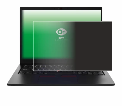 Abbildung des Geräts Lenovo ThinkPad L13 Gen 5 mit einer Vielzahl des Displayschutzes.
