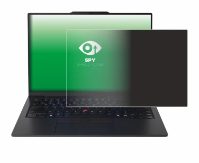 Abbildung des Geräts Lenovo ThinkPad X1 Carbon Gen 13 14" Aura Edition mit einer Vielzahl des Displayschutzes.