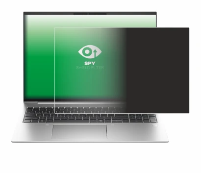 Abbildung des Geräts HP EliteBook 835 G11 mit einer Vielzahl des Displayschutzes.