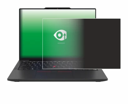 Abbildung des Geräts Lenovo ThinkPad X13 Gen 6 mit einer Vielzahl des Displayschutzes.