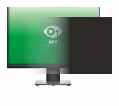 Abbildung des Geräts Dell Professional P2421 mit einer Vielzahl des Displayschutzes.