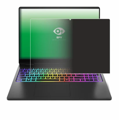 Abbildung des Geräts HP Omen Max 16 mit einer Vielzahl des Displayschutzes.