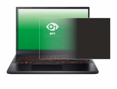 Abbildung des Geräts Acer Nitro V 15 mit einer Vielzahl des Displayschutzes.