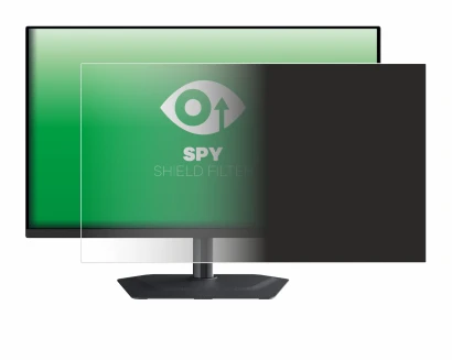 Abbildung des Geräts Gigabyte MO27U2 mit einer Vielzahl des Displayschutzes.