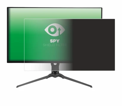 Abbildung des Geräts Acer Predator X32 X2 mit einer Vielzahl des Displayschutzes.