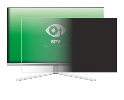 Abbildung des Geräts Philips Evnia 27M2N8500 mit einer Vielzahl des Displayschutzes.