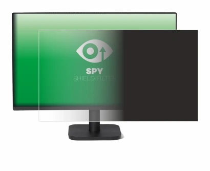Abbildung des Geräts Amazon Basics 27E40 mit einer Vielzahl des Displayschutzes.