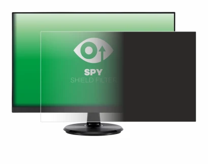 Abbildung des Geräts Asus VA24DQSB mit einer Vielzahl des Displayschutzes.