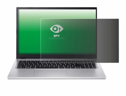 Abbildung des Geräts Acer Extensa 15 mit einer Vielzahl des Displayschutzes.
