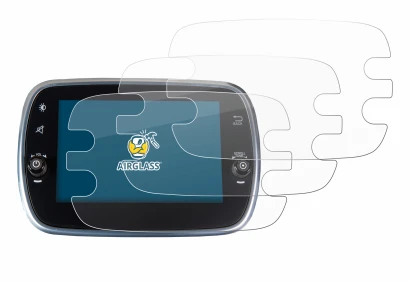 Abbildung des Geräts Fiat 500X 2016-2019 Uconnet 7" mit einer Vielzahl des Displayschutzes.