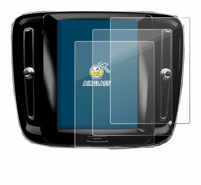 Abbildung des Geräts Volvo XC40 Sensus Connect 8.7" 2018-2020 mit einer Vielzahl des Displayschutzes.