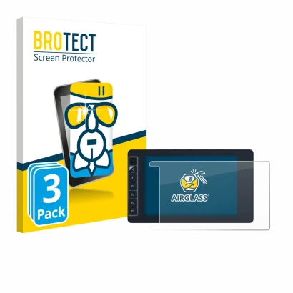 Vorderseite einer Produktverpackung mit dem Markenlogo BROTECT. Daneben ist das Gerät SmallHD 703 Bolt Wireless Monitor mit de