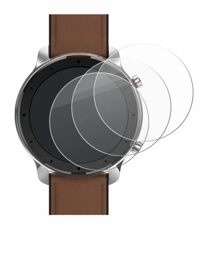 Abbildung des Geräts Huami Amazfit GTR (47 mm) mit einer Vielzahl des Displayschutzes.