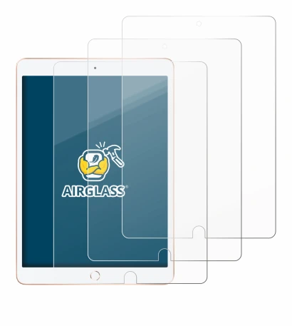 Abbildung des Geräts Apple iPad 10.2" WiFi 2019 (7. Gen.) mit einer Vielzahl des Displayschutzes.