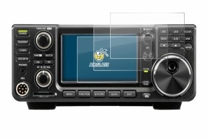 Abbildung des Geräts Icom IC-9700 mit einer Vielzahl des Displayschutzes.