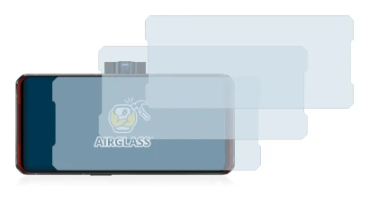 Abbildung des Geräts Lenovo Legion Duel mit einer Vielzahl des Displayschutzes.