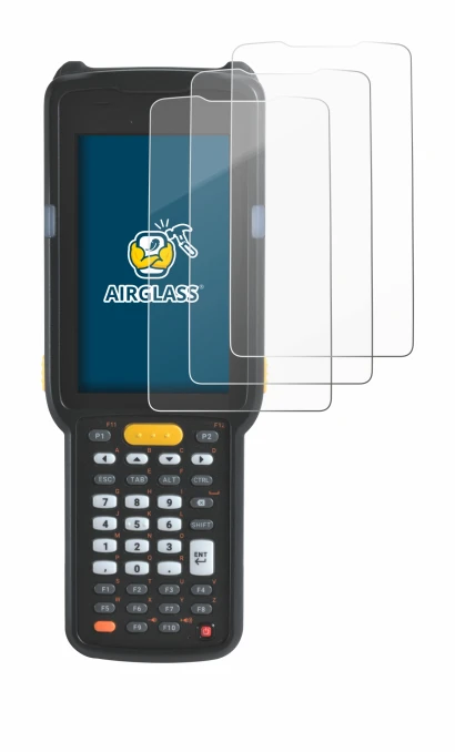 Abbildung des Geräts Zebra MC330L mit einer Vielzahl des Displayschutzes.