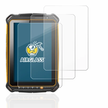 Abbildung des Geräts i.safe MOBILE IS930.2 mit einer Vielzahl des Displayschutzes.