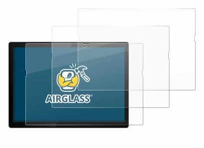 Abbildung des Geräts Lenovo ThinkPad X12 Detachable Gen 1 mit einer Vielzahl des Displayschutzes.