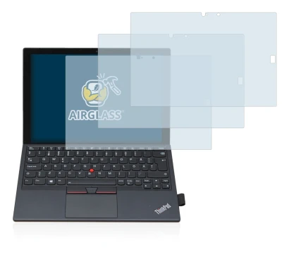 Abbildung des Geräts Lenovo ThinkPad X1 Tablet Gen 2 mit einer Vielzahl des Displayschutzes.