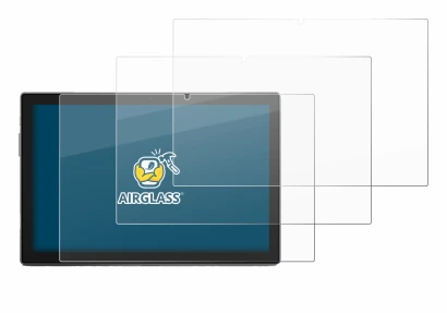 Abbildung des Geräts Blackview Tab 9 mit einer Vielzahl des Displayschutzes.