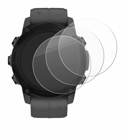 Abbildung des Geräts Garmin Descent G1 mit einer Vielzahl des Displayschutzes.