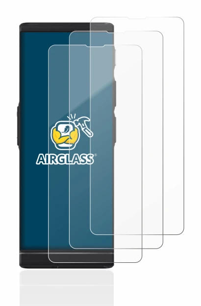 Abbildung des Geräts Vasco Translator V4 mit einer Vielzahl des Displayschutzes.