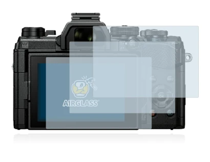 Abbildung des Geräts Olympus OM System OM-5 mit einer Vielzahl des Displayschutzes.