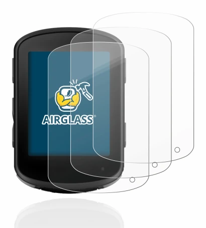 Abbildung des Geräts Garmin Edge 840 mit einer Vielzahl des Displayschutzes.