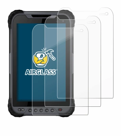 Abbildung des Geräts Stonex UT32 Rugged Tablet mit einer Vielzahl des Displayschutzes.
