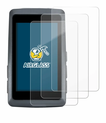 Abbildung des Geräts Sigma ROX 12.1 EVO mit einer Vielzahl des Displayschutzes.