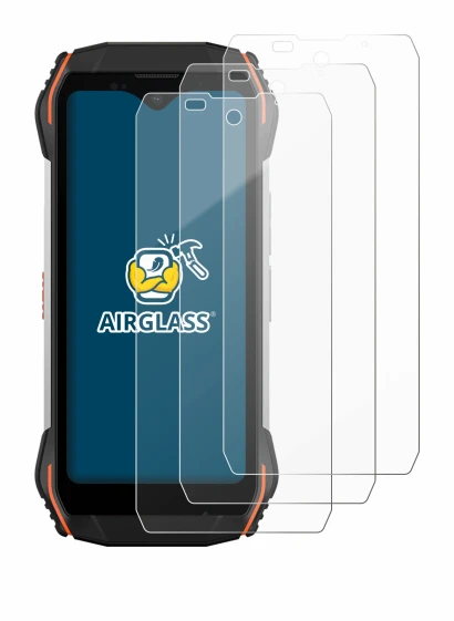 Abbildung des Geräts Blackview N6000 mit einer Vielzahl des Displayschutzes.