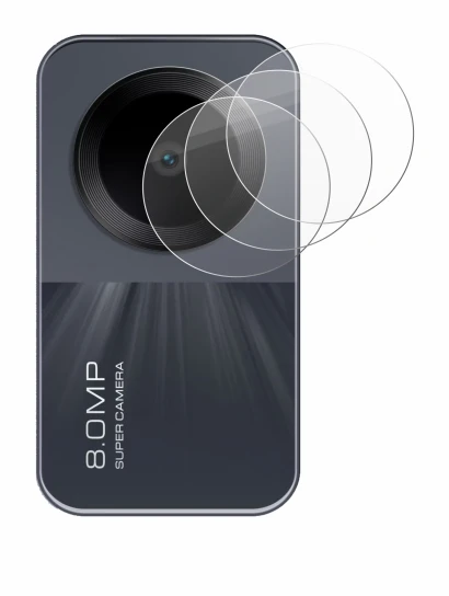 Abbildung des Geräts Xiaomi Redmi Pad SE (NUR Kamera) mit einer Vielzahl des Displayschutzes.