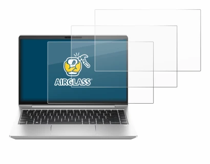 Abbildung des Geräts HP ProBook 440 G10 mit einer Vielzahl des Displayschutzes.